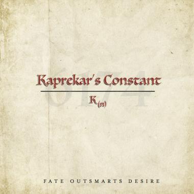 Kaprekar's Constant -  Fate Outsmarts Desire